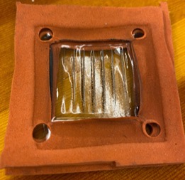 Figure 4 Final gasket assembly with Nafion membrane